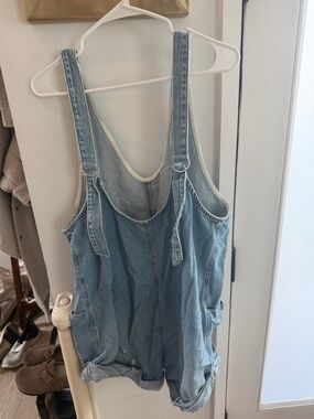 FP Hotshot denim short overalls - M